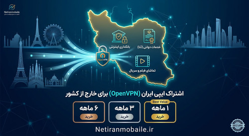 اشتراک ایپی ایران اوپن وی پی ان برای افراد خارج کشور 6 ماهه